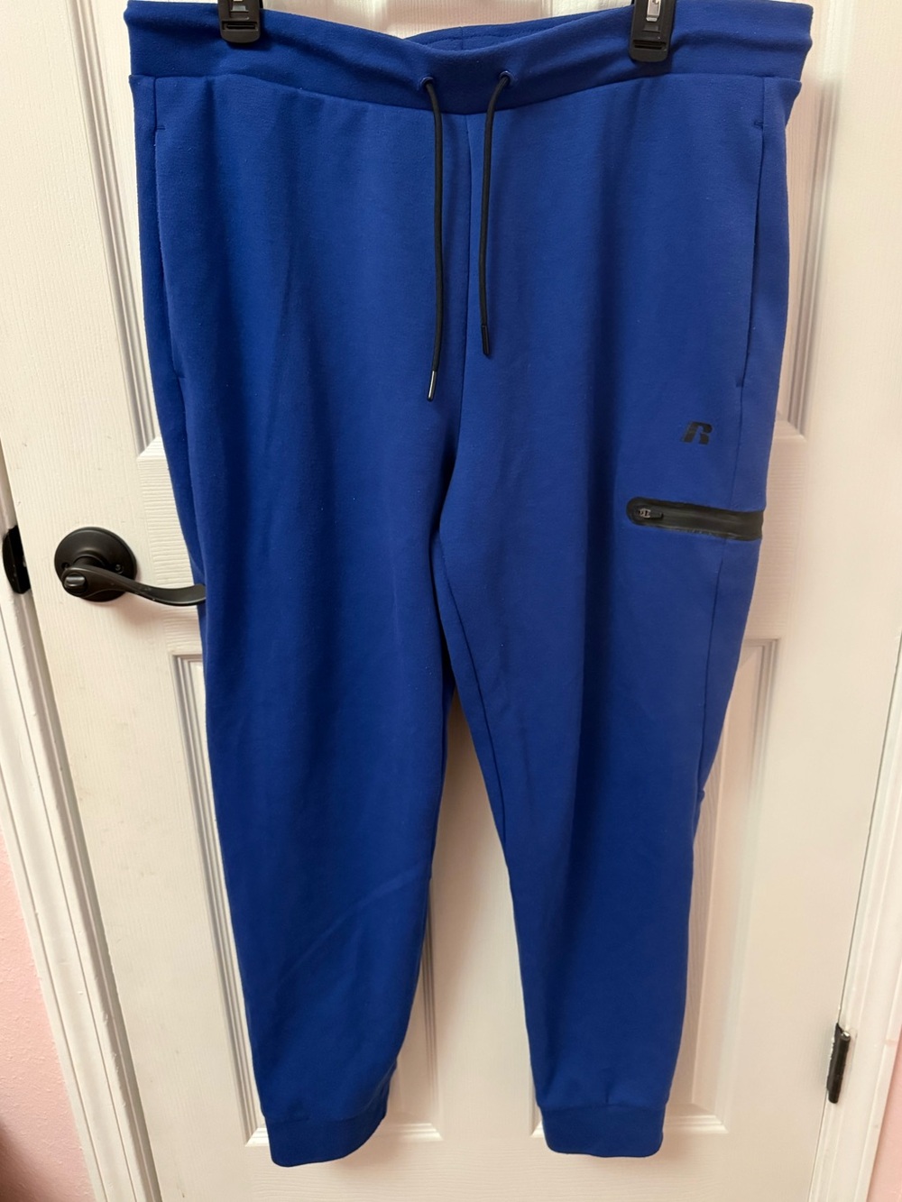 Russell Athletic Fushion Knit Men's Blue Jogger Sweatpants